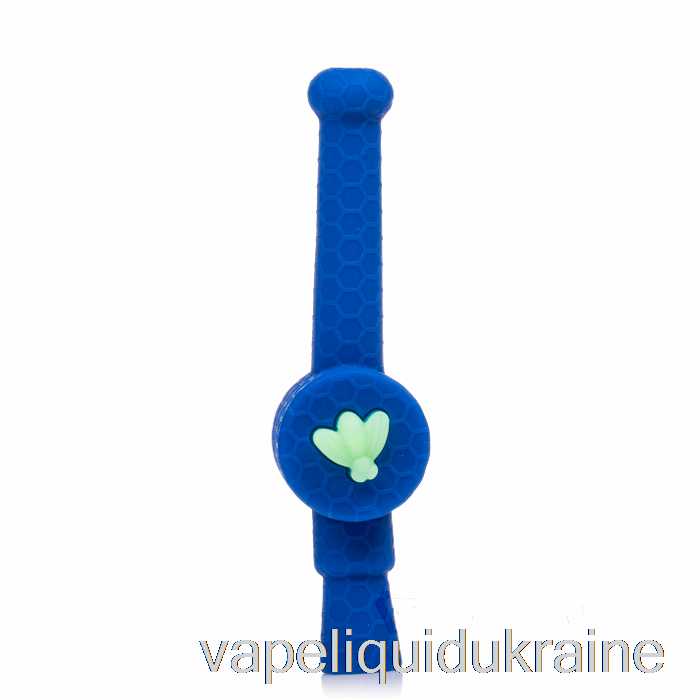 Vape Liquid Ukraine Stratus Reclaimer Honey Dipper Silicone Dab Straw Navy / UV Bee (Blue / UV Green Bee)